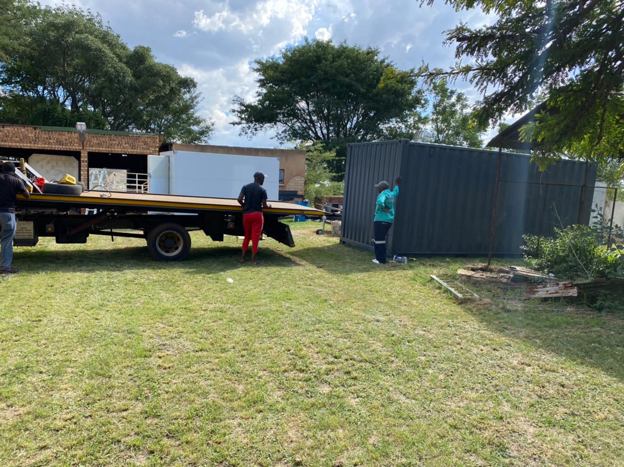 Mobile Kitchen Setup